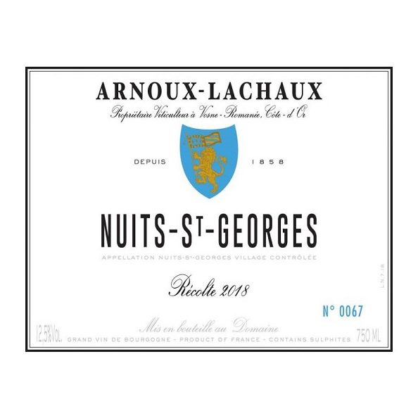Domaine Arnoux-Lachaux, Nuits-Saint-Georges, Rouge